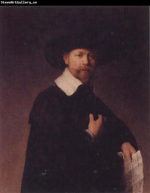 REMBRANDT Harmenszoon van Rijn Portrait of Marten Looten